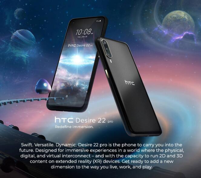 HTC 首部元宇宙手机 HTC Desire 22 pro 正式发布